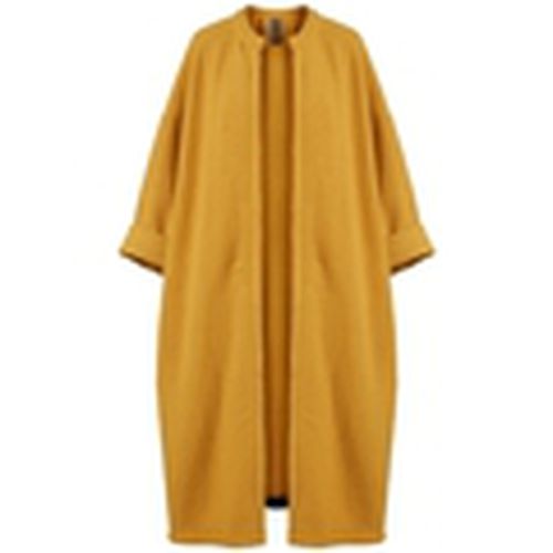 Abrigo Coat 110880 - Mustard para mujer - Wendy Trendy - Modalova