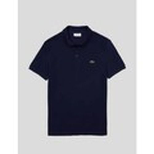 Camiseta CAMISETA POLO REGULAR FIT EN ALGODÓN ECOLÓGICO MARINO para hombre - Lacoste - Modalova