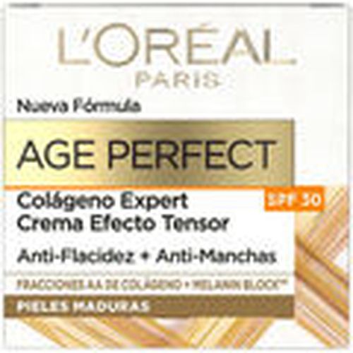 Antiedad & antiarrugas Age Perfect Crema Efecto Tenso Spf30 para mujer - L'oréal - Modalova
