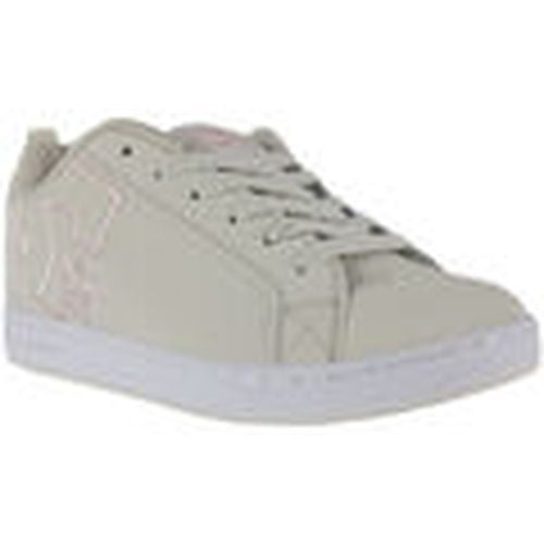 Deportivas Moda Court graffik 300678 CREAM (CRE) para mujer - DC Shoes - Modalova