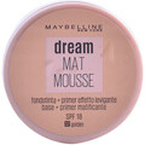 Base de maquillaje Dream Mat Mousse Foundation + Mattifying Base - 32 Gold para mujer - Maybelline New York - Modalova