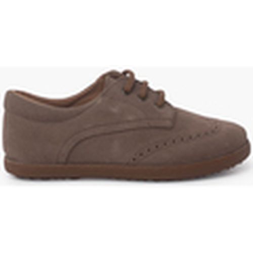 Zapatillas Chaussures Oxford En Suède Avec Semelle Caramel para mujer - Pisamonas - Modalova