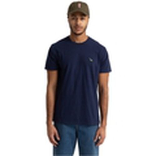 Tops y Camisetas 1302 KEE T-Shirt - Navy Melange para hombre - Revolution - Modalova
