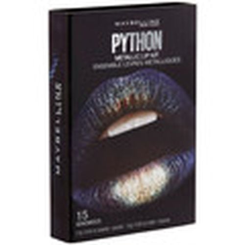 Paleta de sombras de ojos Python Metallic Lipstick Kit - 15 Venomous para mujer - Maybelline New York - Modalova