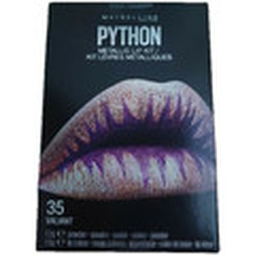 Paleta de sombras de ojos Kit de pintalabios metálico Python para mujer - Maybelline New York - Modalova