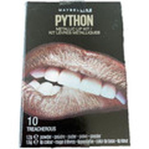 Paleta de sombras de ojos Python Metallic Lipstick Kit - 10 Treacherous - 10 Treacherous para mujer - Maybelline New York - Modalova