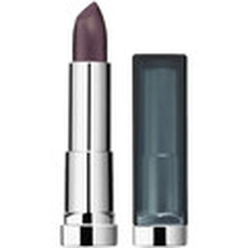 Pintalabios Color Sensational Intense Matte Lipstick - 887 Blackest para mujer - Maybelline New York - Modalova