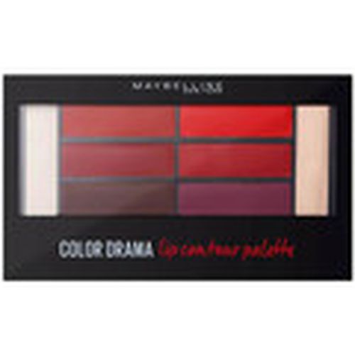 Paleta de sombras de ojos Color Drama Lip Palette - 01 Crimson Vixen - 01 Crimson Vixen para mujer - Maybelline New York - Modalova