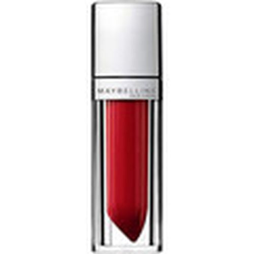 Pintalabios Color Elixir Lip Lacquer - 505 Signature Scarlet para mujer - Maybelline New York - Modalova