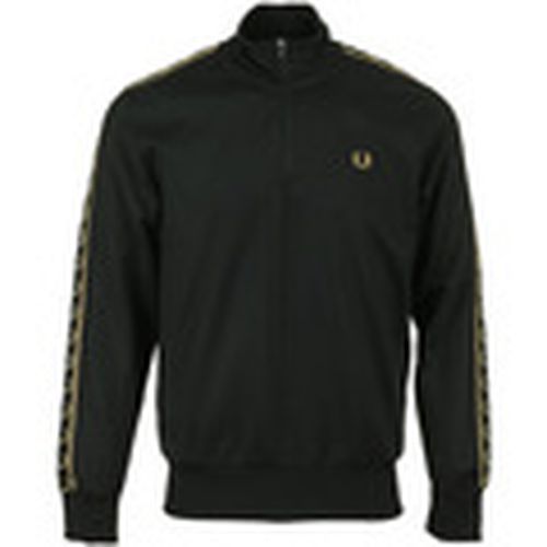 Jersey Taped Half Zip Track Top para hombre - Fred Perry - Modalova