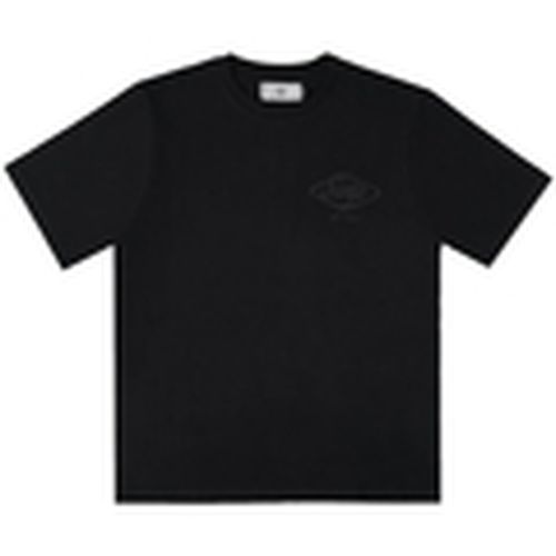 Tops y Camisetas Flocked Logo T-Shirt - All Black para hombre - Sanjo - Modalova
