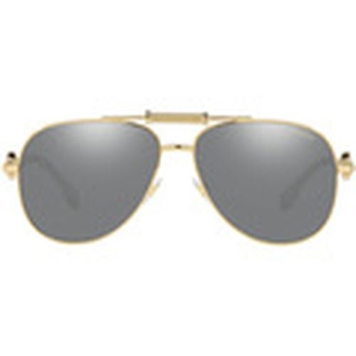 Gafas de sol Occhiali da Sole VE2236 1002Z3 Polarizzati para hombre - Versace - Modalova