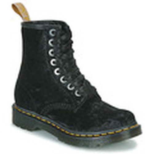 Botines VEGAN 1460 BLACK VELVET para mujer - Dr. Martens - Modalova