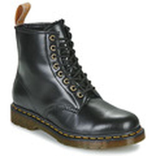 Botines VEGAN 1460 BLACK NORFOLK para mujer - Dr. Martens - Modalova