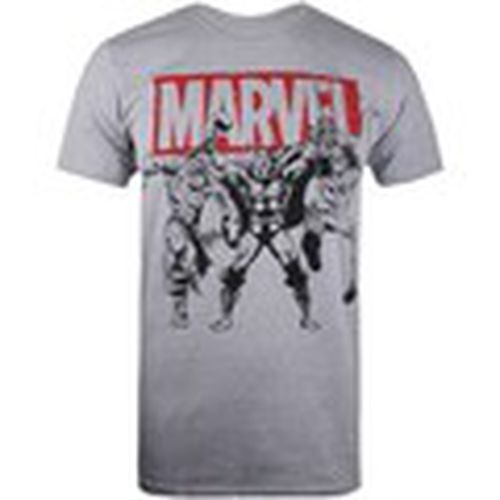 Camiseta manga larga Trio Heroes para hombre - Marvel - Modalova