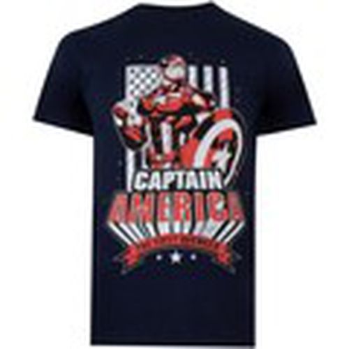 Camiseta manga larga The First Avenger para hombre - Captain America - Modalova