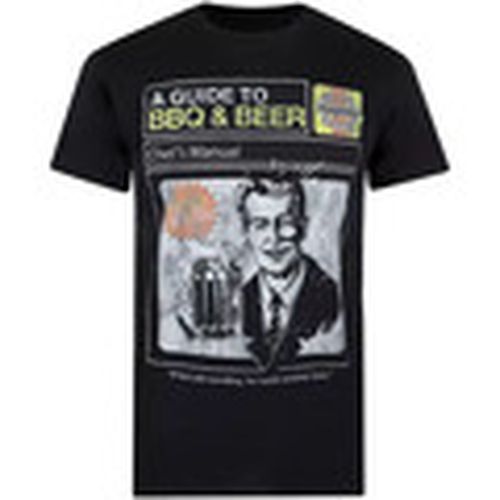 Camiseta manga larga BBQ And Beer para hombre - Haynes - Modalova