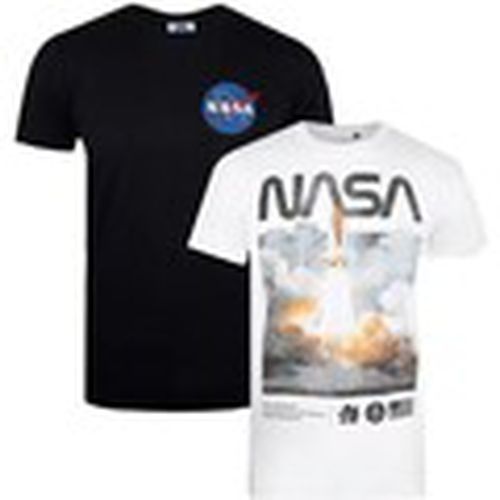 Camiseta manga larga Mission Control para hombre - Nasa - Modalova