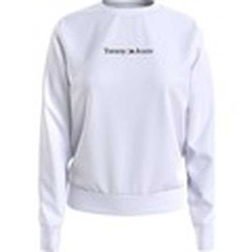 Jersey Reg Serif Linear Sweater para mujer - Tommy Jeans - Modalova
