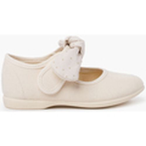 Zapatillas Chaussures Babies En Toile Nœud À Pois para mujer - Pisamonas - Modalova