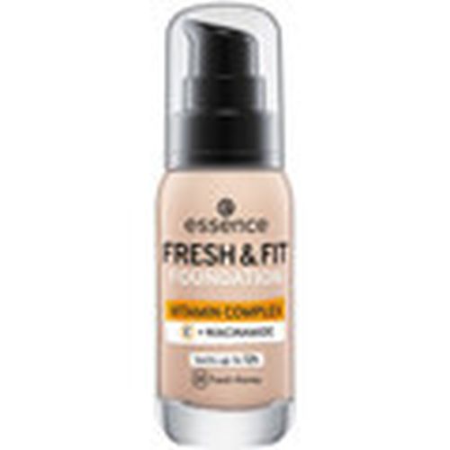 Base de maquillaje Fresh Fit Vitamin Complex Foundation - 30 Fresh Honey para mujer - Essence - Modalova