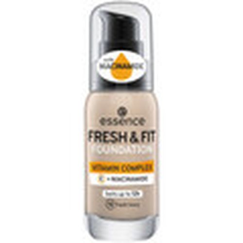 Base de maquillaje Fresh Fit Vitamin Complex Foundation - 10 Fresh Ivory para mujer - Essence - Modalova