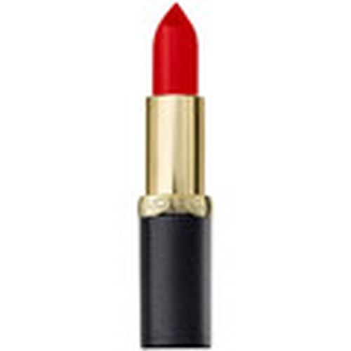 Pintalabios Color Riche Matte Lipstick - 346 Scarlet Silhouette para mujer - L'oréal - Modalova