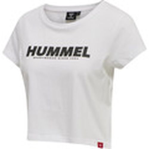 Camiseta T-shirt crop Legacy para mujer - hummel - Modalova