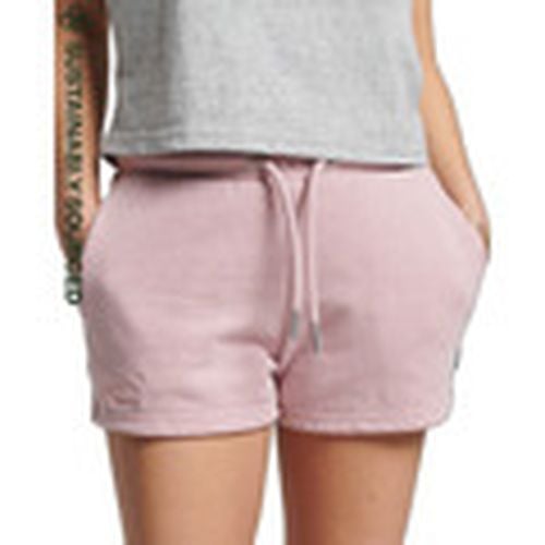 Short Short en jersey et coton bio Vintage Logo para mujer - Superdry - Modalova