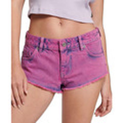 Short Mini short délavé para mujer - Superdry - Modalova