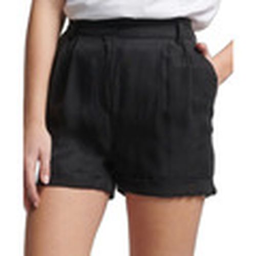 Short Short en cupro para mujer - Superdry - Modalova