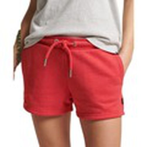 Short Short en jersey et coton bio Vintage Logo para mujer - Superdry - Modalova