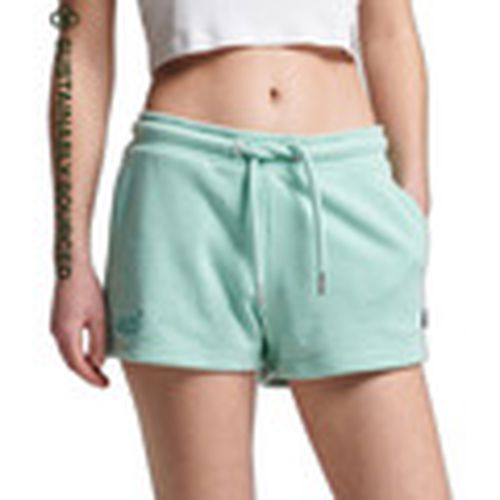 Short Short en jersey et coton bio Vintage Logo para mujer - Superdry - Modalova