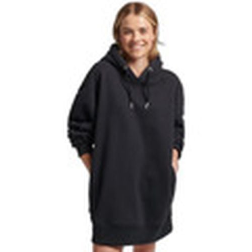 Vestidos Robe sweat en coton bio para mujer - Superdry - Modalova