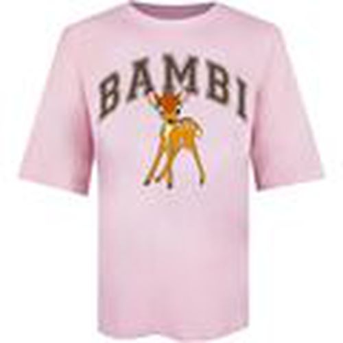 Camiseta manga larga Collegiate para mujer - Bambi - Modalova