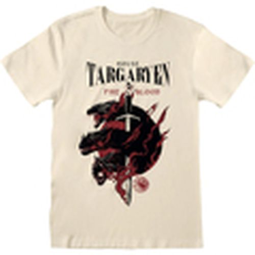 Camiseta manga larga House Targaryen para hombre - Game Of Thrones - Modalova