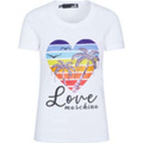 Camiseta tirantes W4H1908E1951 para mujer - Love Moschino - Modalova