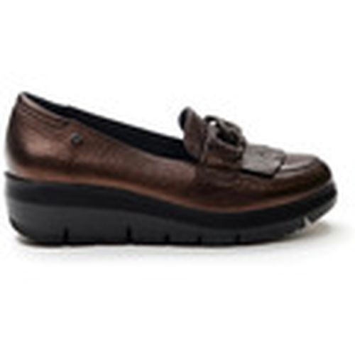 Mocasines PLUME 13 LAMINATED LTH 218215 MARRÓN para mujer - Stonefly - Modalova