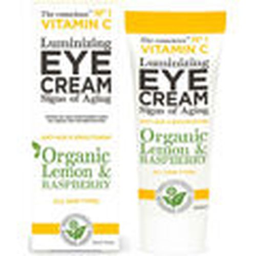 Antiedad & antiarrugas Vitamin C Luminizing Eye Cream Organic Lemon Raspberry para mujer - The Conscious™ - Modalova