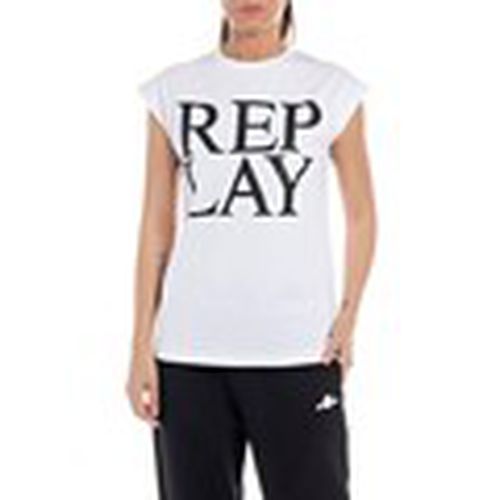 Blusa CAMISETA W3624H.000.23188P-1 para mujer - Replay - Modalova