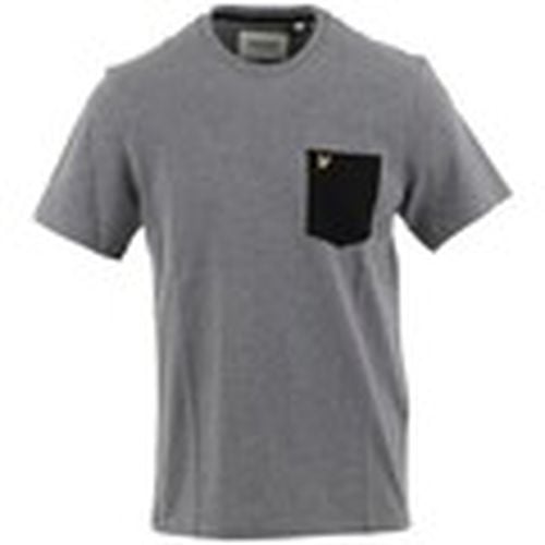 Camiseta T-shirt Contrast Pocket para hombre - Lyle & Scott - Modalova