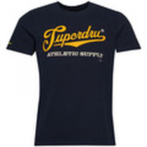 Tops y Camisetas Vintage scripted college para hombre - Superdry - Modalova
