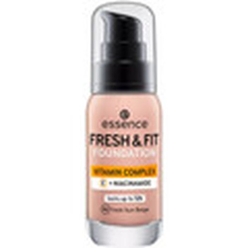 Base de maquillaje Fresh Fit Vitamin Complex Foundation - 40 Fresh Sun B para mujer - Essence - Modalova