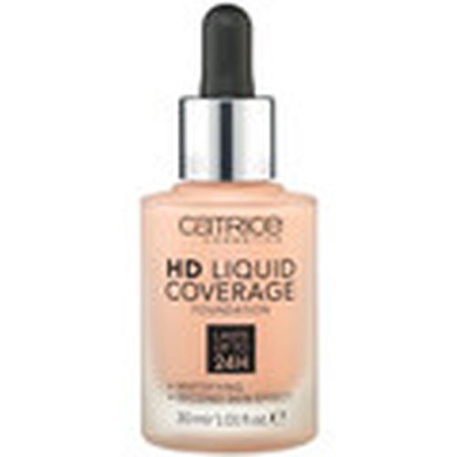 Base de maquillaje HD Coverage Liquid Foundation - 20 Rose para mujer - Catrice - Modalova