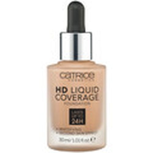 Base de maquillaje HD Coverage Liquid Foundation - 46 Camel - 46 Camel para mujer - Catrice - Modalova