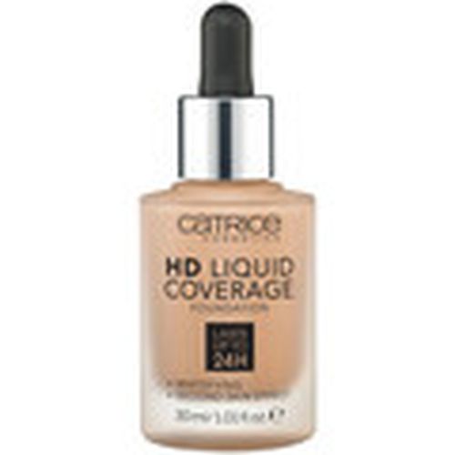 Base de maquillaje HD Coverage Liquid Foundation - 46 Camel para mujer - Catrice - Modalova