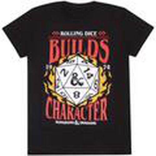 Camiseta manga larga Builds Character para hombre - Dungeons & Dragons - Modalova