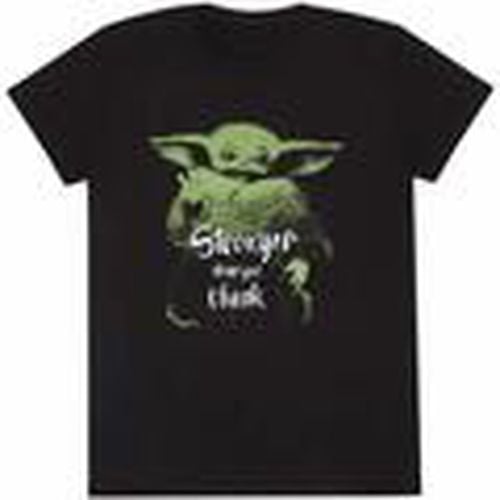 Camiseta manga larga Stronger Than You Think para hombre - Star Wars: The Mandalorian - Modalova