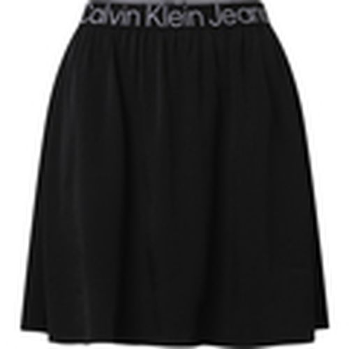 Falda FALDA LOGO ELASTIC MINI MUJER para mujer - Calvin Klein Jeans - Modalova