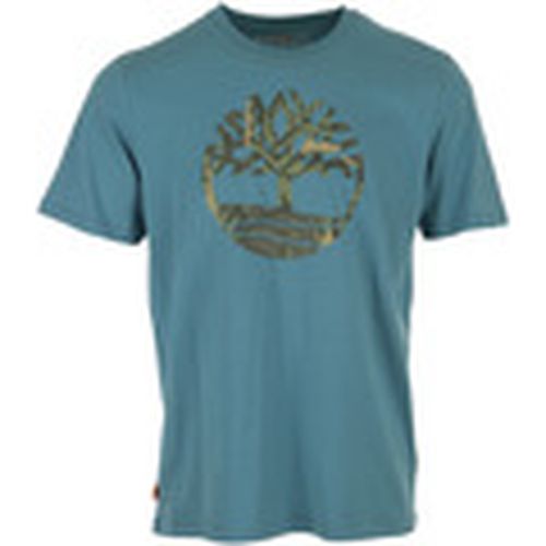 Camiseta Tree Logo Camo Tee para hombre - Timberland - Modalova
